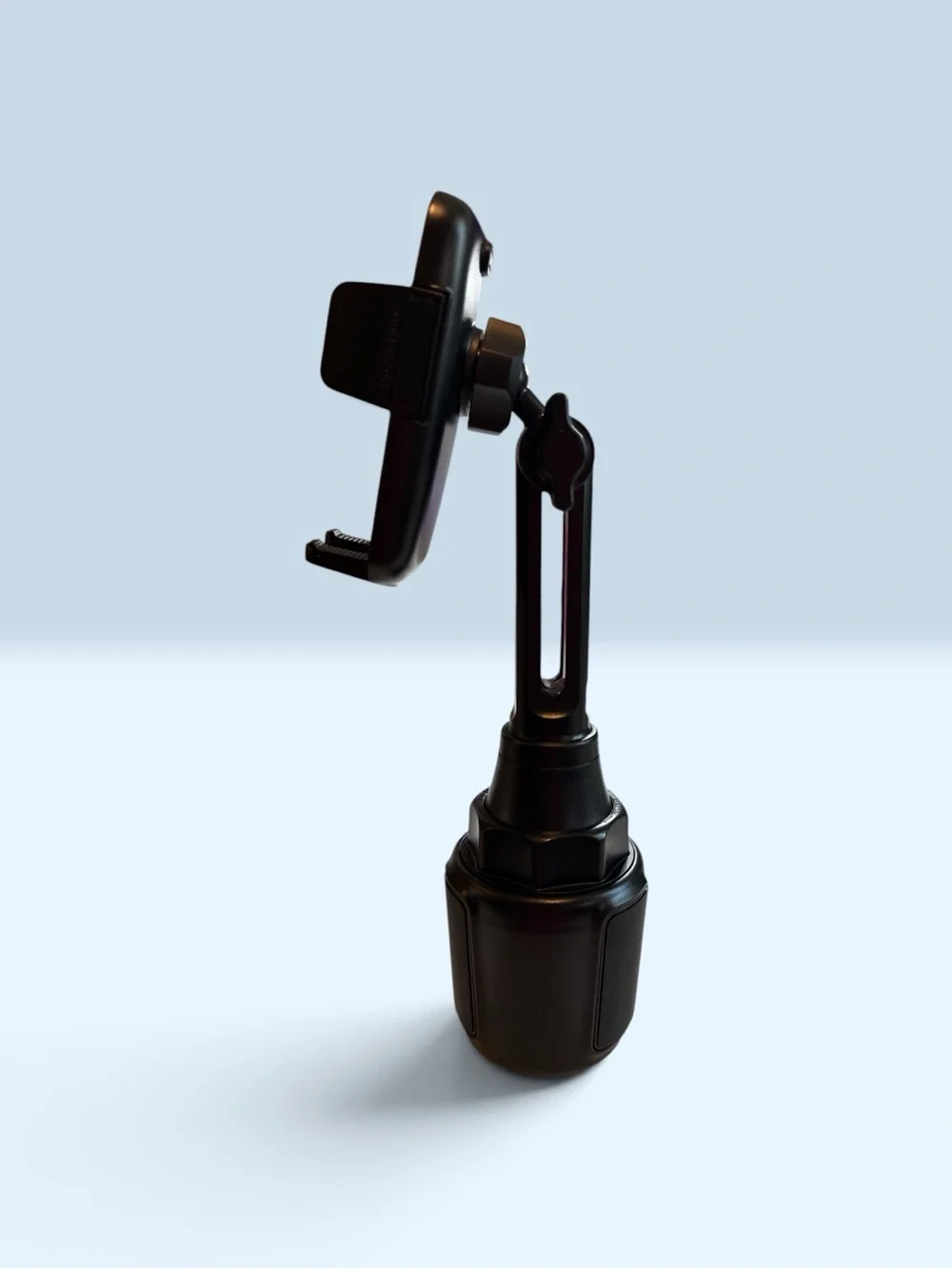 Black Cup-Style Phone Mount Holder